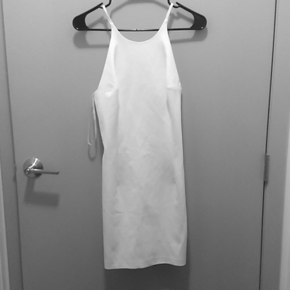 BEBE White Dress